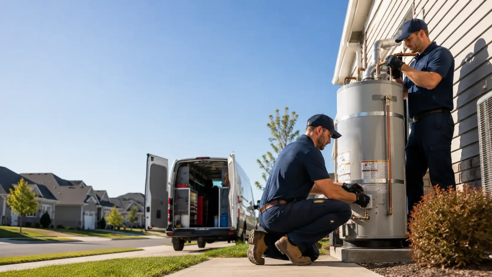 Water Heater Installation in Mount Auburn, IA